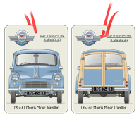 Morris Minor Traveller 1957-61 Air Freshener